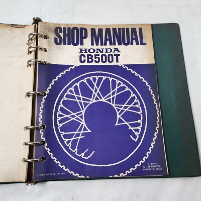 ホンダ CB500T サービスマニュアル　貴重　純正品 s-l400.jpg