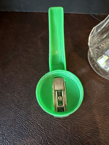 3 Vintage Federal Tool Corp Restaurant Glass Yellow/Green/Red SYRUP Dispensers - Picture 15 of 17