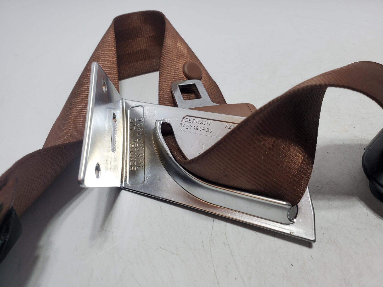 ✅ 03-10 OEM Bentley Continental GT Coupe Rear Right Passenger Seat Belt Seatbelt