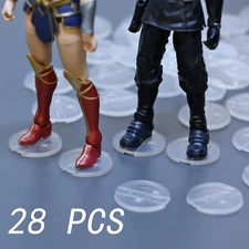 LOT 28 Display Stands BASE Fits 6'' Gi joe Marvel Legends MOTU DC Figure ROUND