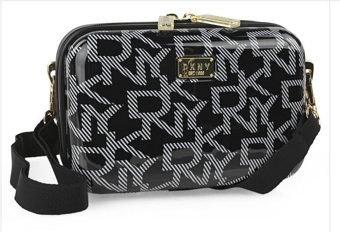 Neceser de viaje marca DKNY mujer con bandolera desmontable ajustable