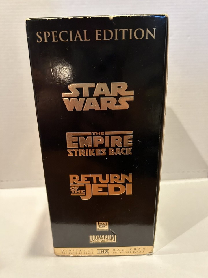 Star Wars Trilogy (VHS, 1997, Special Edition) 86162029301 eBay