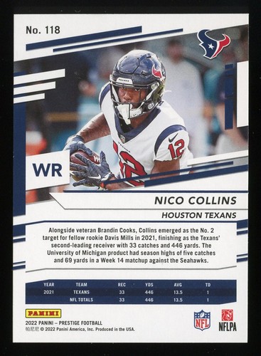 2022 Prestige Football Base Insert Rookies Complete Your Set - 第 9/27 張圖片