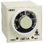 IDEC Corporation GE1A-C10HAD24 SPDT Time Delay Relays 24VAC/24VDC Relay/Solid...