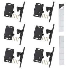 6 Pack RV Drawer Latches and Catches 10 Pull Force Latches for Home and Cabinet