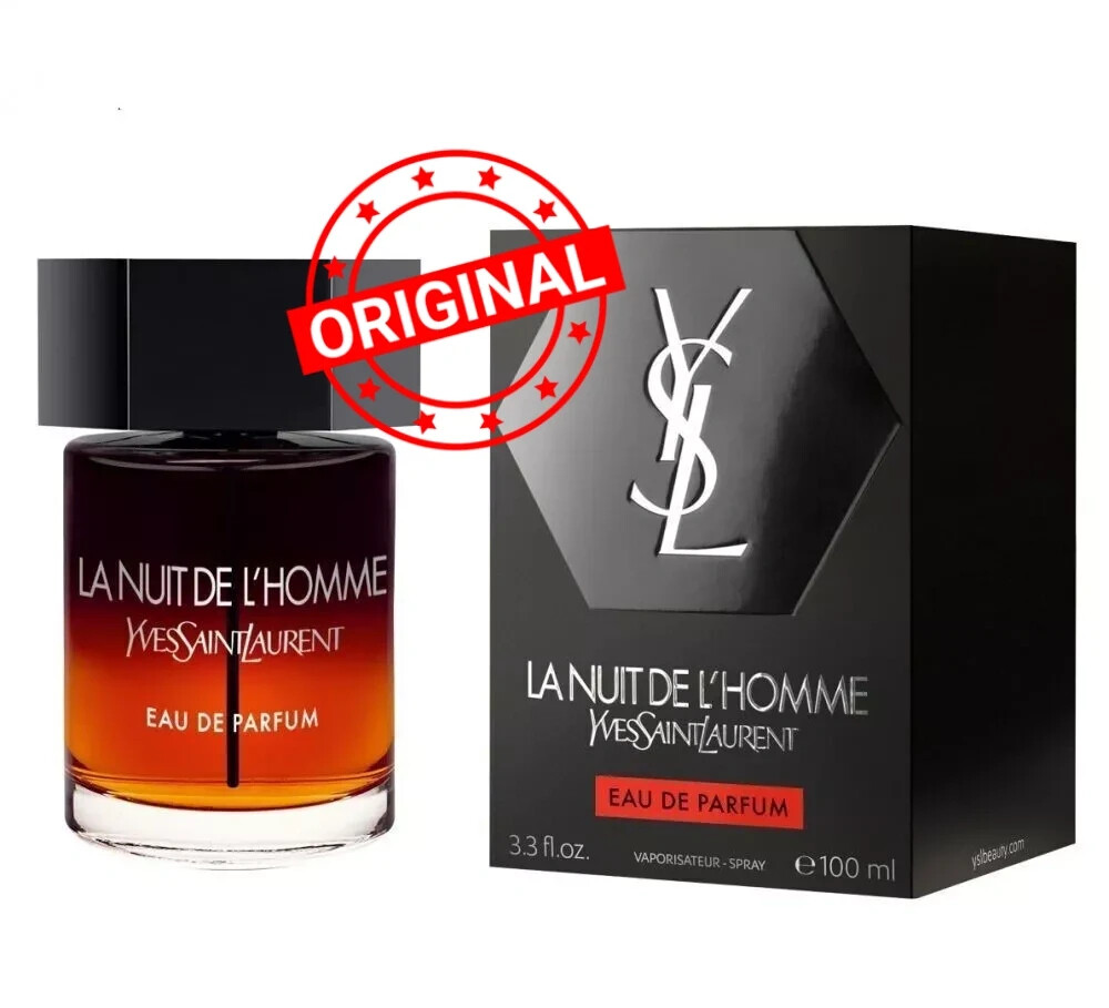 Yves Saint Laurent La Nuit De L'Homme Men's Eau de Parfum - Main Image