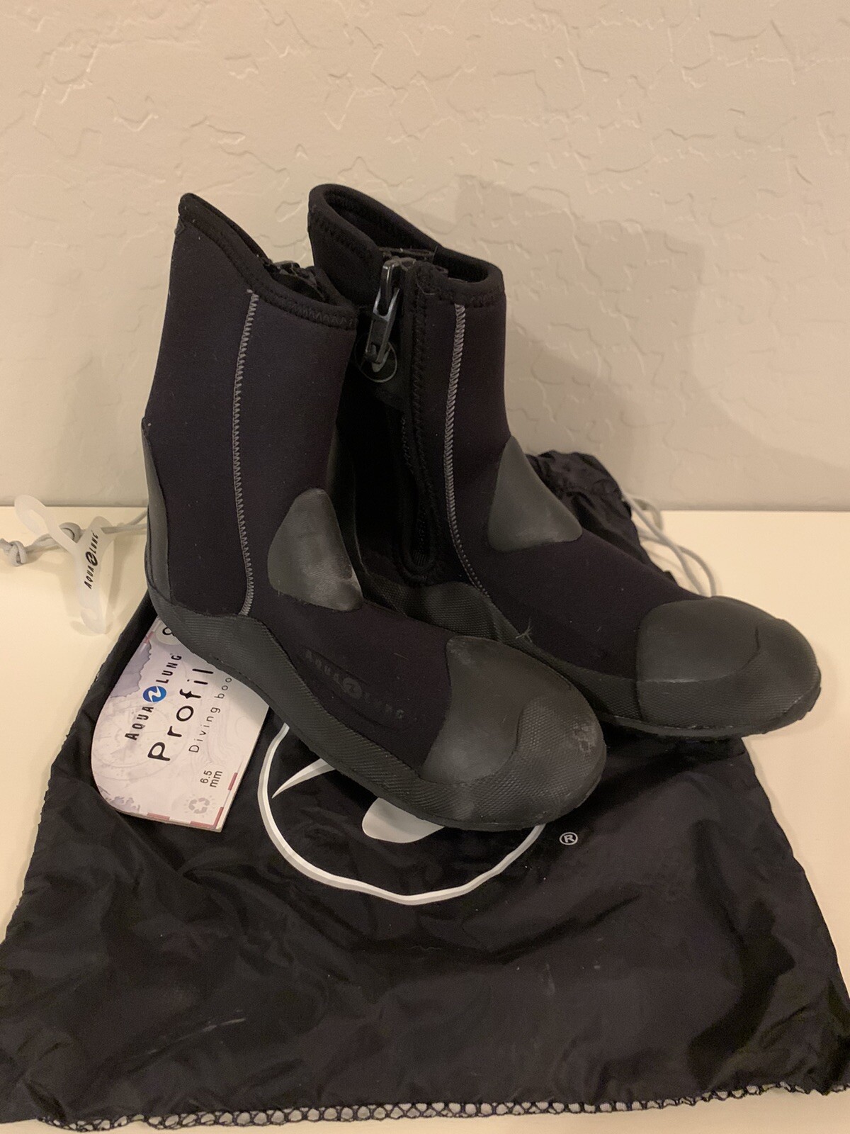 Aqua Lung Profile 6.5MM SCUBA Diving Booties Size 8 Black NEW eBay