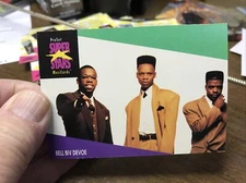 BELL BIV DEVOE trading Card from 1991 - ProSet SuperStars MusiCards # 110