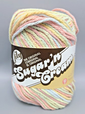 Sugar n Cream Yarn - Buttercream 3oz 85g Cotton