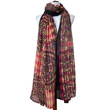 Unbranded OS Rectangle Scarf 42 x 102 Boho Bohemian Wanderlust Free Spirit