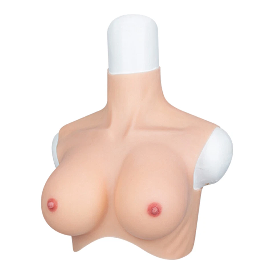 C-H Cup Silicone Breast Prosthesis Silicone Breasts False For Crossdresser Cos - Image 3 of 4