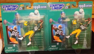 1998 NFL Starting Lineup Extended Antonio Freeman Green Bay Packers Figures New