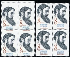 1446, Mint NH 8¢ Drastically Misperforated Error Block W/Normal -- Stuart Katz