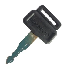 Daewoo & Doosan Excavator Ignition Key 2172-6018 with OEM Logo marked D200