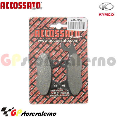AGPA23OR PASTIGLIE ORGANICHE POSTERIORI ACCOSSATO KYMCO 125 JETIX 2010