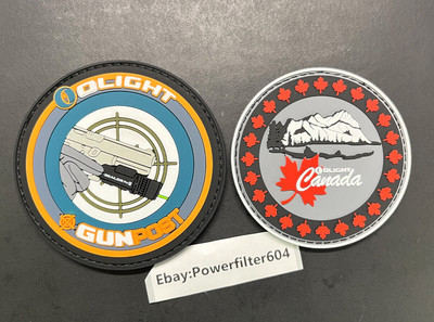 Olight Canada Exclusive Patch - Set of 2