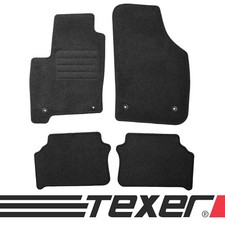 Fussmatten für Opel Meriva A Bj. 2002-2010 Graphit / Anthrazit Textil Fußmatten