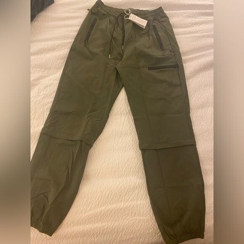 Lightweight Joggers Zip Off Outdoor Cargo Convertible size large. NWT - 第 1/3 張圖片