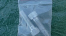 Image of 1/2" X 1 3/4" BSF SOCKET / ALLEN CAP HEAD SCREW BOLT X 2