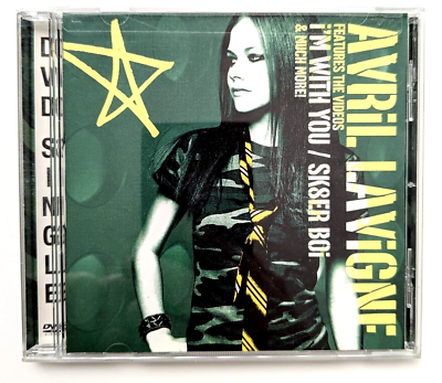 AVRIL LAVIGNE 4 Disc Set, 2 Promo CD Singles + 2 DVD-Video Singles