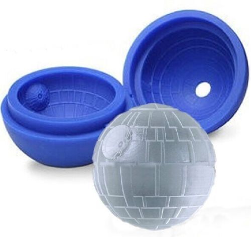 2X 3D Silicone Earth Star Ice Cube Round DIY Mould Pudding Jelly Mold Ice Trays - Picture 2 of 4