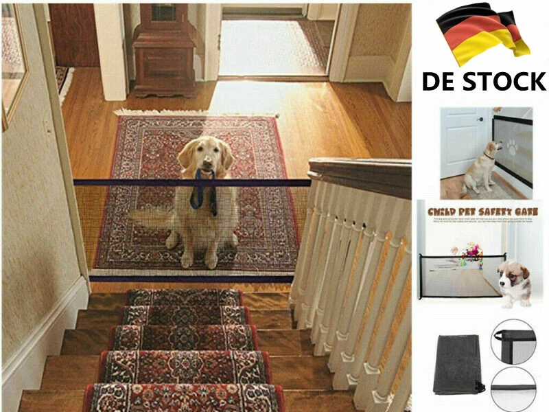 Türschutzgitter Treppengitter Baby Tür Treppenschutzgitter Hundetür Türgitter DE - Bild 2 von 4