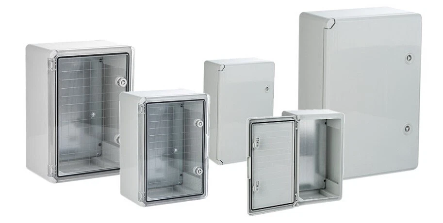 Schaltschrank ABS Kunststoff IP65 Gehäuse Schrank Industriegehäuse Leergehäuse - Bild 2 von 4