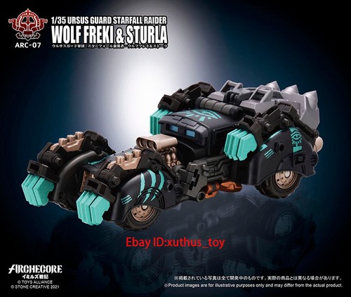Figura de acción TA ARCHECORE 1/35 ARC-07 Black Wolf Coolidge+Stora en stock - Imagen 3 de 15