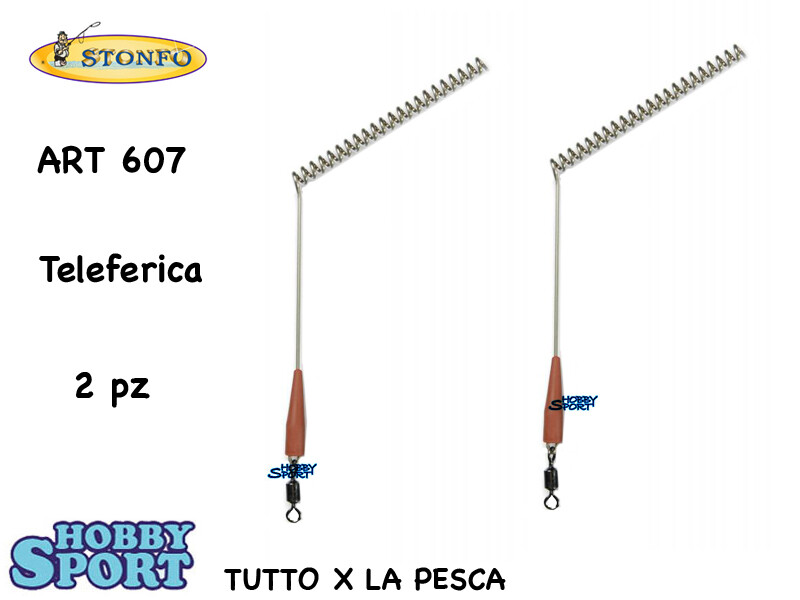 STONFO 607 TELEFERICA  INNESCO VIVO PESCA MARE PESCE SERRA ROCK FISHING