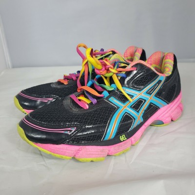 asics shoes colorful