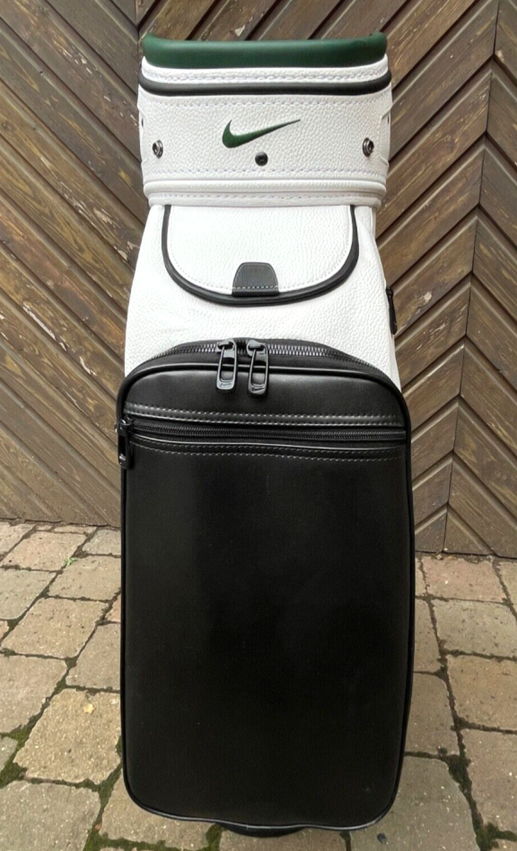 white nike staff bag