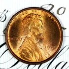 * 1909 VDB * PRISTINE+ BLAZING RED GEM BU MS LINCOLN WHEAT PENNY FROM COLLECTION