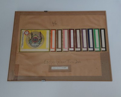 Etiketten-Musterkarten-historisch, Cassella Farbwerke Mainkur AG, (Frankfurt M.)