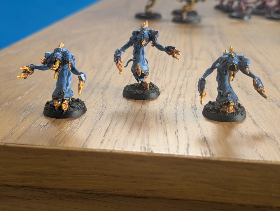 [Age of Sigmar]  [Warhammer] Tzeentch Army Well painted & based. Inc travel case - Image 4 of 4