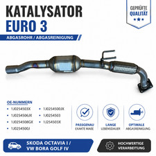 Katalysator KAT für VW Bora Golf IV NEW Beetle Skoda Octavia I 2.0 1J0254508GX