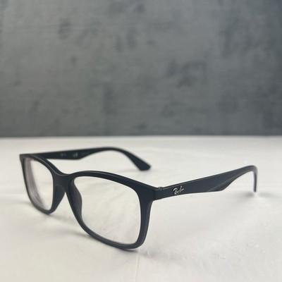 Ray-Ban Eyeglasses RB 7047 5196 Matte Black Square Frames Only 54[]17 145