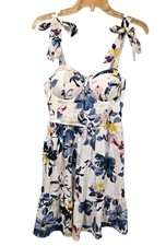 B.O.G Band of Gypsies Collective Womens Mini Dress Small Floral S