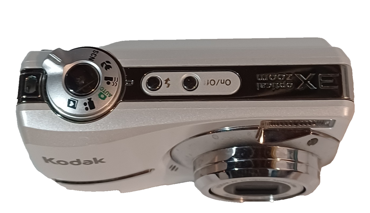 Kodak EasyShare C613 Digital Camera Silver 6.2MP 3x Zoom Parts or