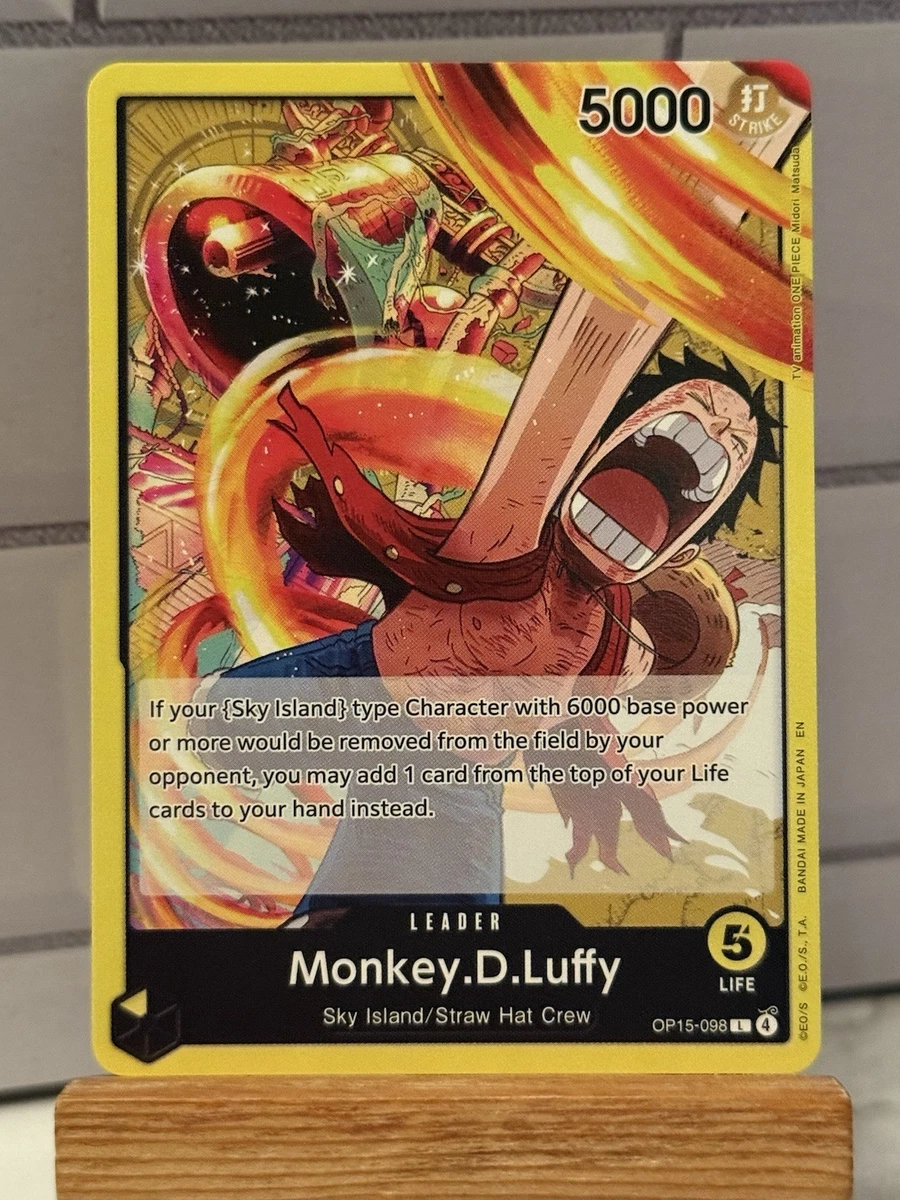 Monkey.D.Luffy Leader OP15-098 Adventure on Kami's Island Regular
