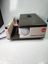 Rare LEITZ PRADOVIT 253 IR Slide Projector With Case, Original Instructions