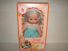 Vintage Strawberry Shortcake Apricot Baby Blow Kiss Doll in Original Box
