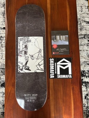 Pacific Drive Skateboard Deck San Diego + PJ Ladd's Wonderful Horrible Life DVD