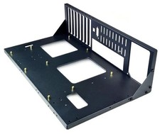 DIY Gaming Computer Case, ATX Open Chassis Case Rack Open Air up to 305 x 245mm