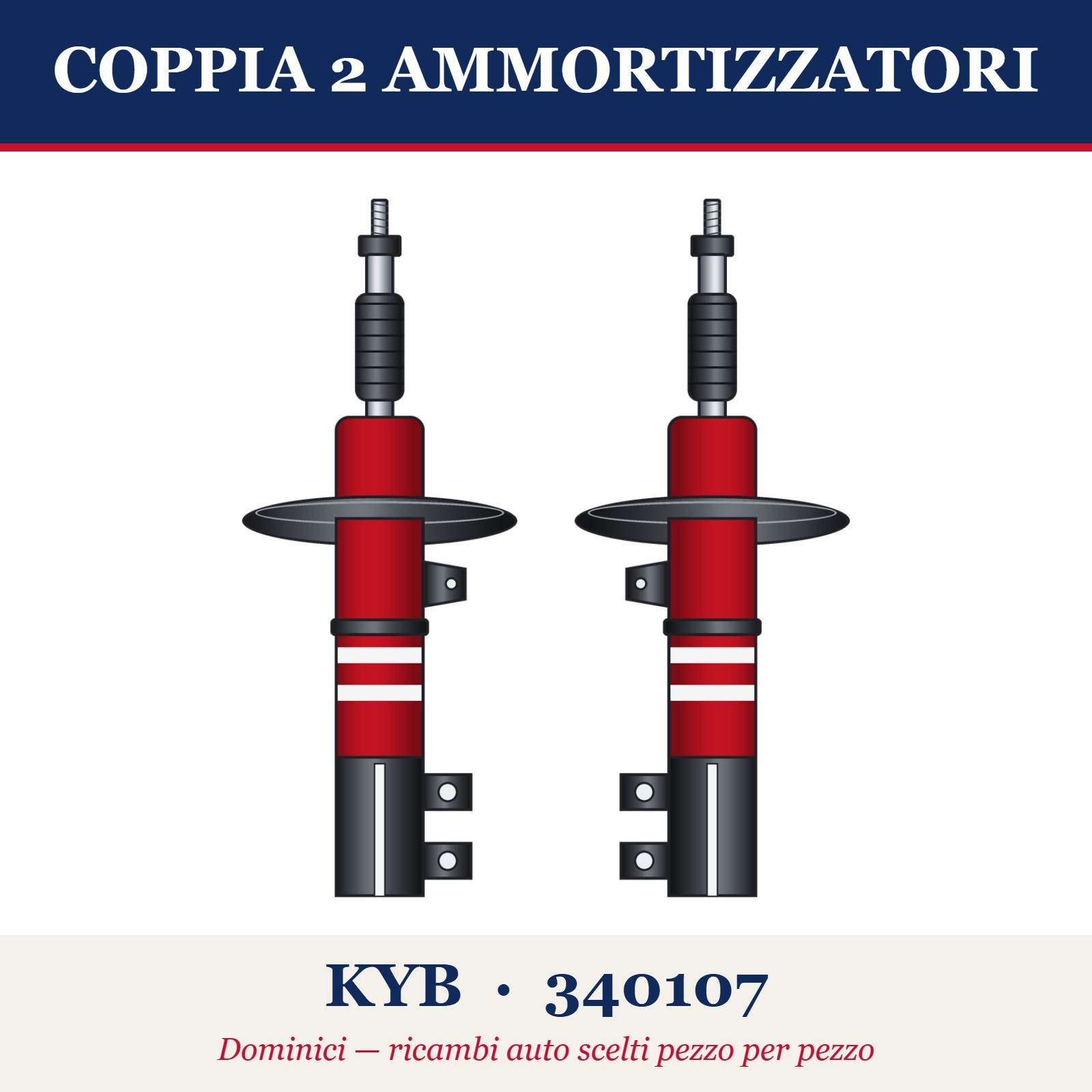 Kyb Ammortizzatore 340107 - Immagine 2