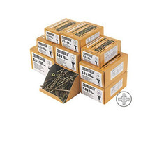 TurboGold PZ Double-Countersunk Multipurpose Screws  200 or 100 per box