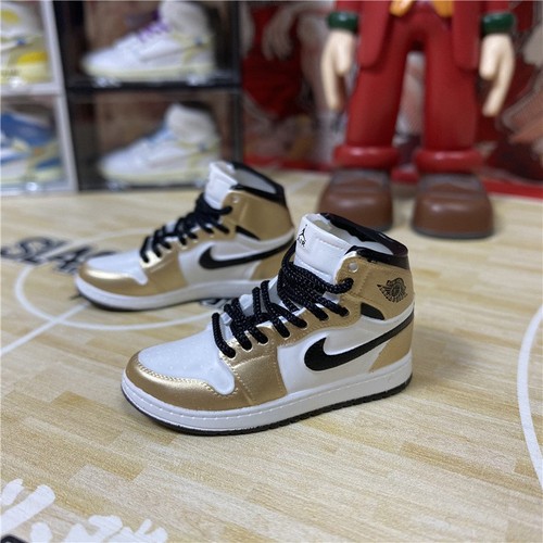 1/6 Sneaker Matellic Gold Schuhe hohl für 12" männliche Actionfigur Zubehör - Bild 6 von 7