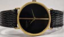 Orologio uomo vintage Raymond Weil, placcato oro, carica manuale Ets-115