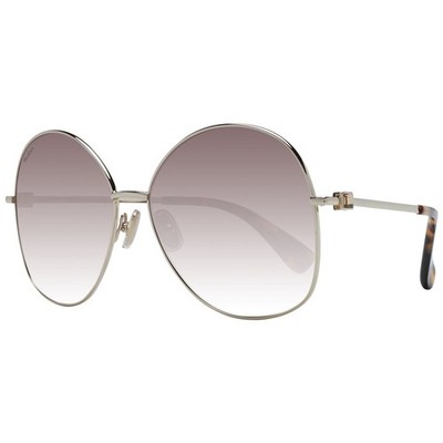 Max Mara Gold Metal Sunglasses 100% Authentic - MA-1049427