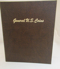 ÁLBUM DANSCO 7080 monedas generales de Estados Unidos centavos níquel centavos cuartos medio dólar