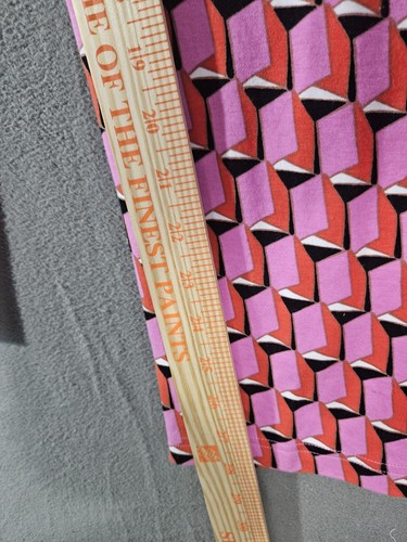 Tuta Diane Von Furstenberg rosa geometrica senza maniche taglia Large L Boho - Foto 8 di 12